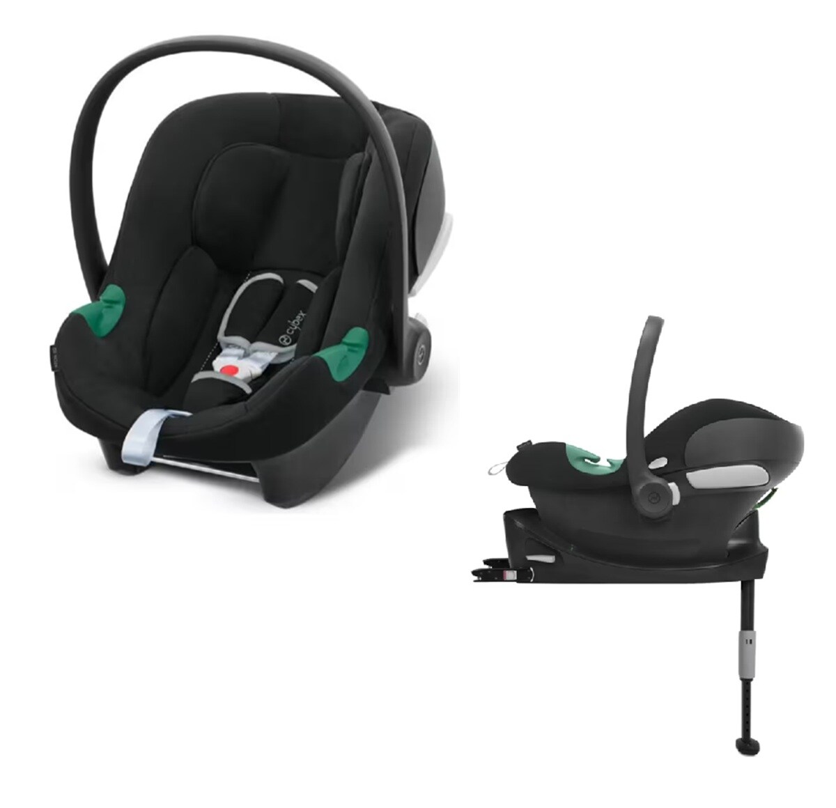 Cybex Aton B2 I-size Carseat with Base One - Volcano Black
